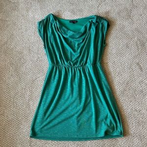Large casual green dress